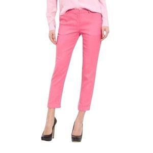 Diane Von Furstenburg | Pink Linen Pants